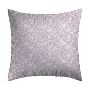 Taie(s) satin de coton - Fleurs Lavande*Chevignon Outlet