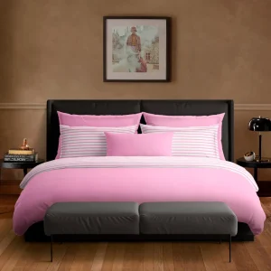 Taie(s) satin de coton - Horizon Rose*Chevignon Clearance