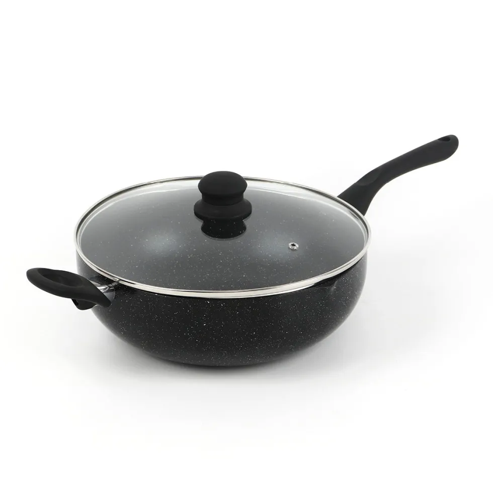 wok_granite_pro__avec_cou_0.webp Wok Granite Pro - avec couvercle en aluminium granite - marbre noir*Brandt Sale